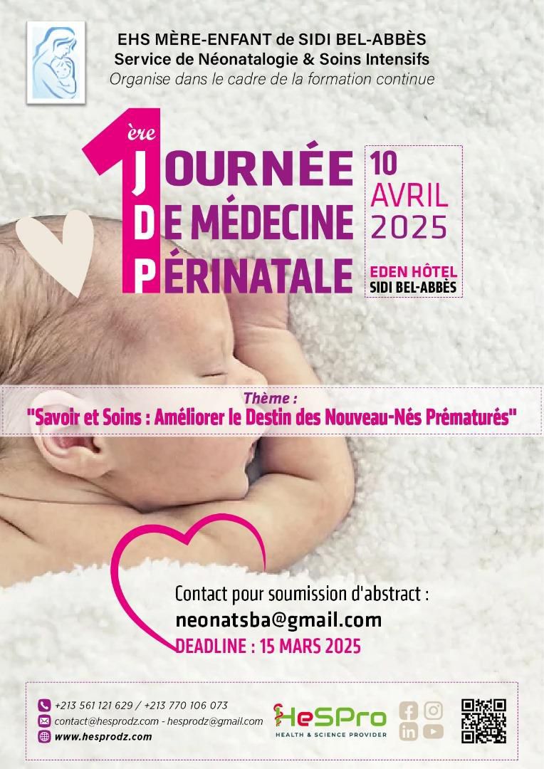 JOURNÉE DE MÉDECINE PÉRINATALE