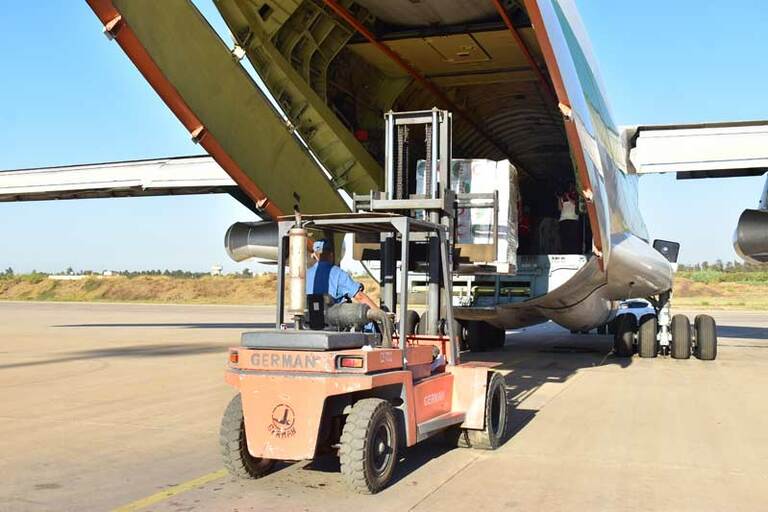 L&rsquo;Algérie envoie six tonnes de matériel médical vers l&rsquo;Arabie saoudite pour cette raison