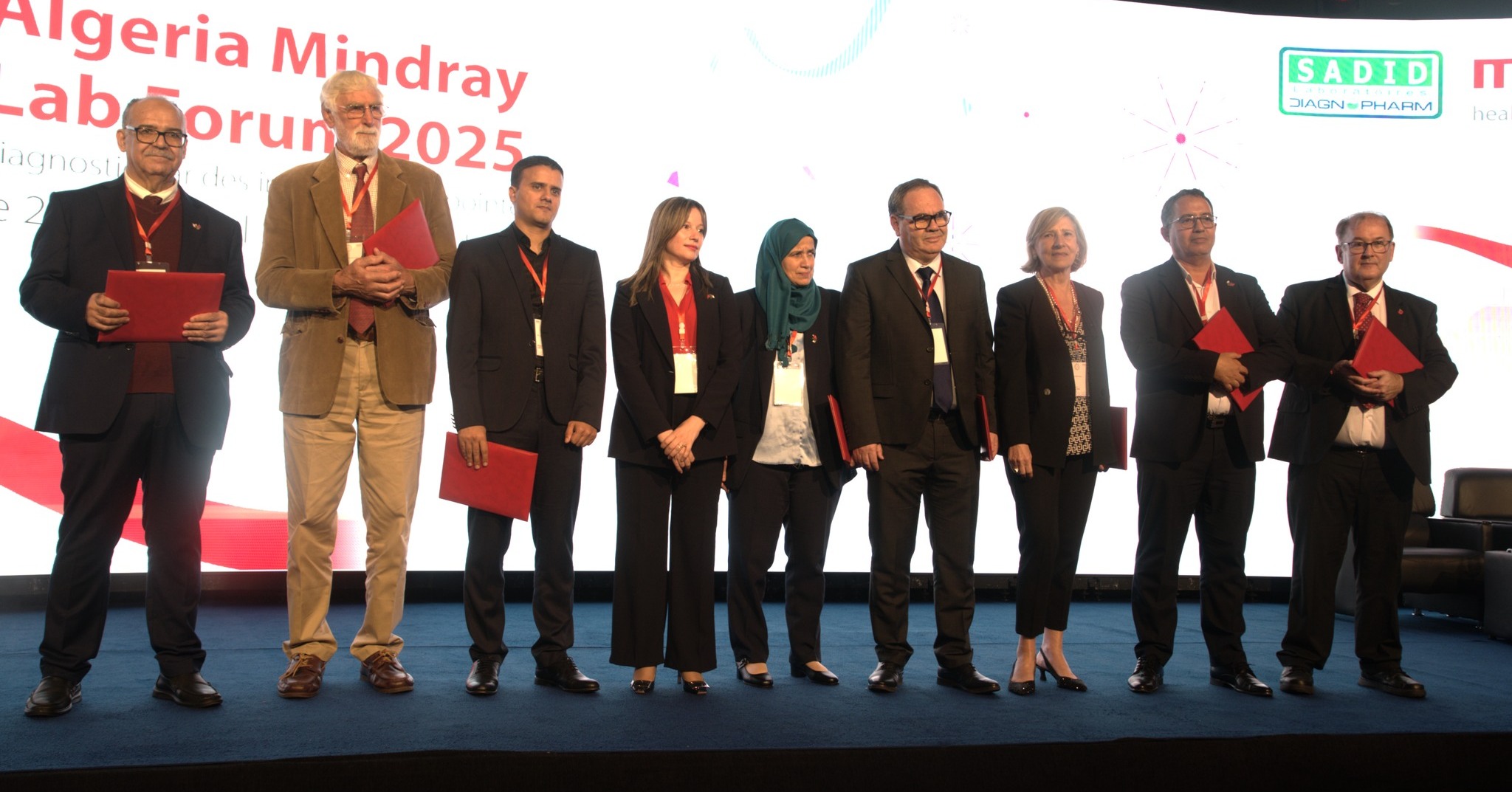 SADID Diagnopharm et Mindray fêtent la réussite de leur alliance