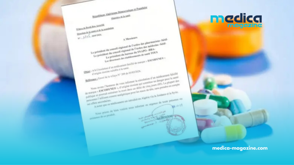 Alerte sanitaire sur un médicament falsifié mortel en circulation en Algérie