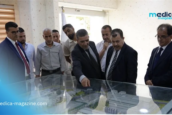 Saidal : visite de chantier pour l&rsquo;usine de matières premières